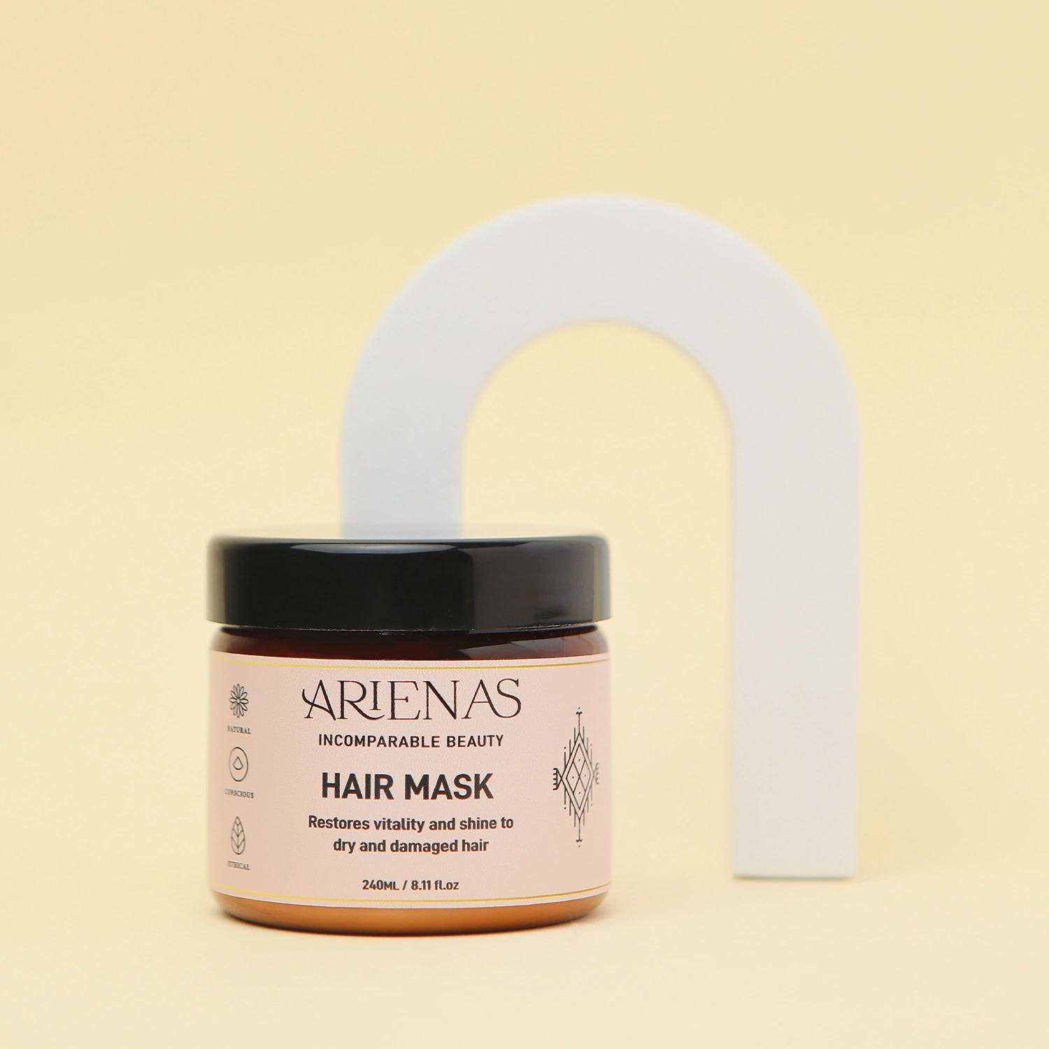 Masque Capillaire Nourrissant – Arienas – Image 8