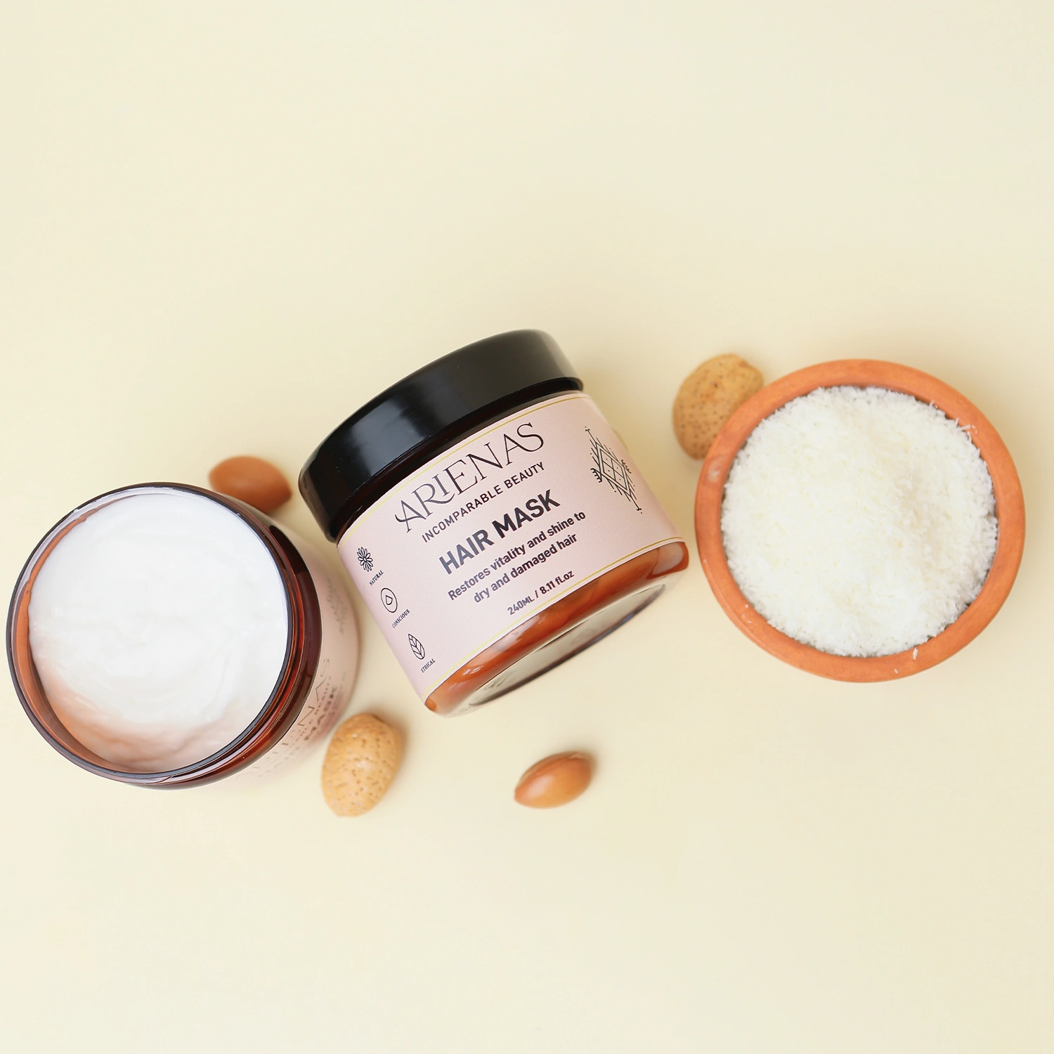 Masque Capillaire Nourrissant – Arienas – Image 4